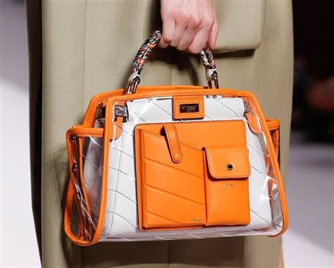 Fendi’s Spring 2019 Runway Bags Emphasize Utility Pockets and 